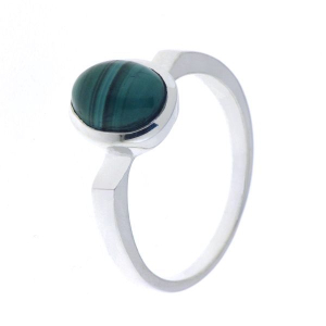 Malachite Ring model R9-020