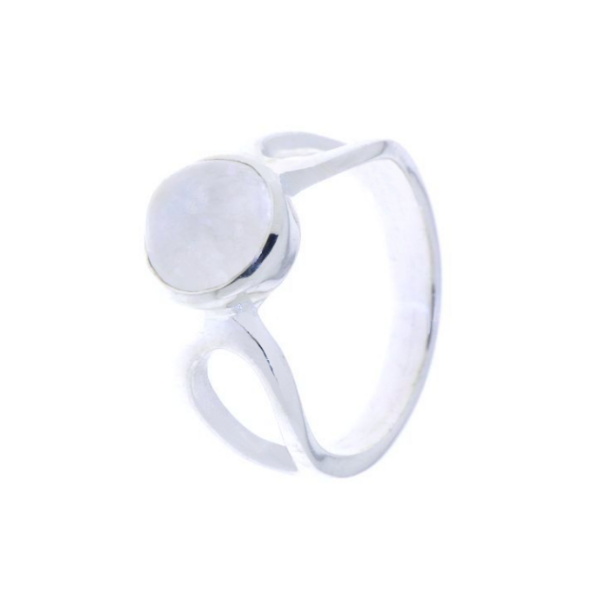 Regenboog Maansteen Ring model R9-030
