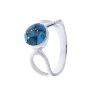 Koper Turkoois Ring model R9-030
