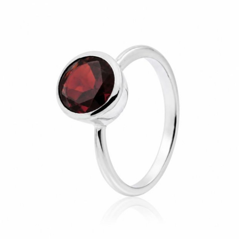 Granaat Ring model R9-032