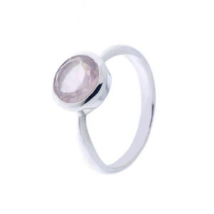 Rose Quartz Ring model R9-032 Rose Quartz Ring model R9-032