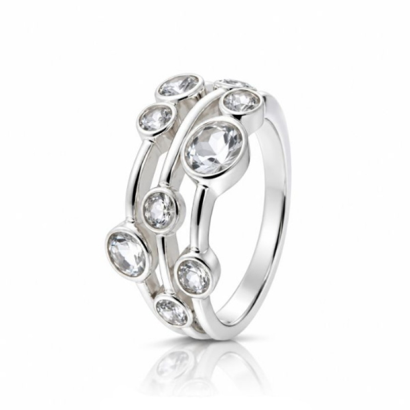Bergkristal Ring model R9-041