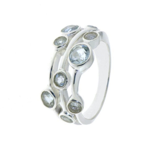 Blauwe Topaas Ring Model R9-041