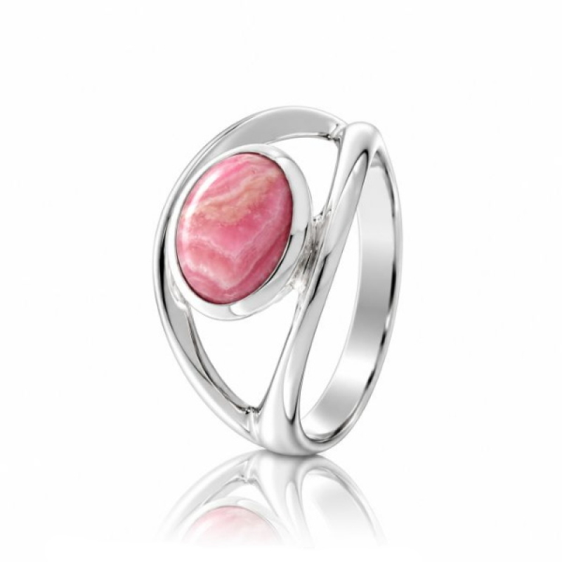 Rhodochrosite Ring model R9-051