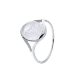 Regenboog Maansteen Ring model R9-054