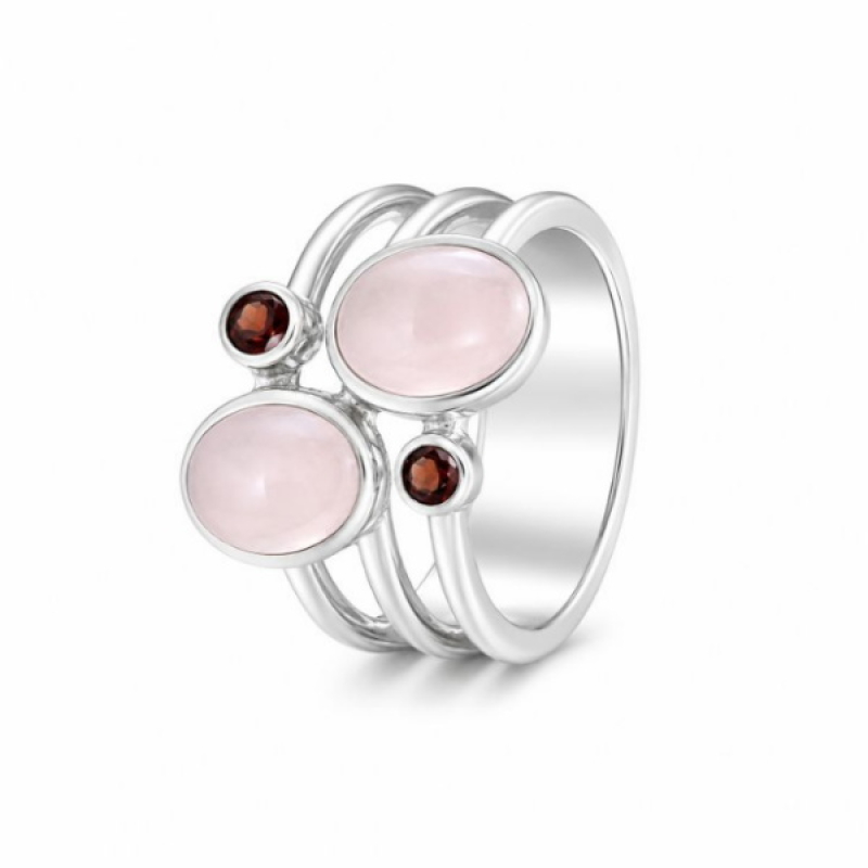 Rozenkwarts Ring model R9-063