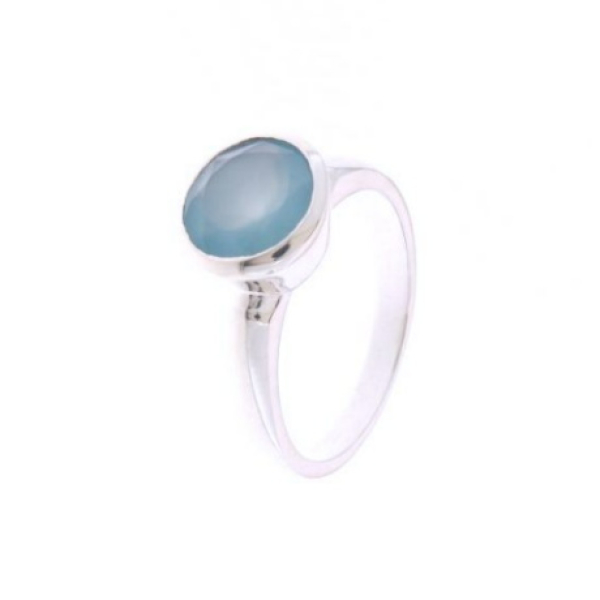 Chalcedony aqua Ring model R9-066