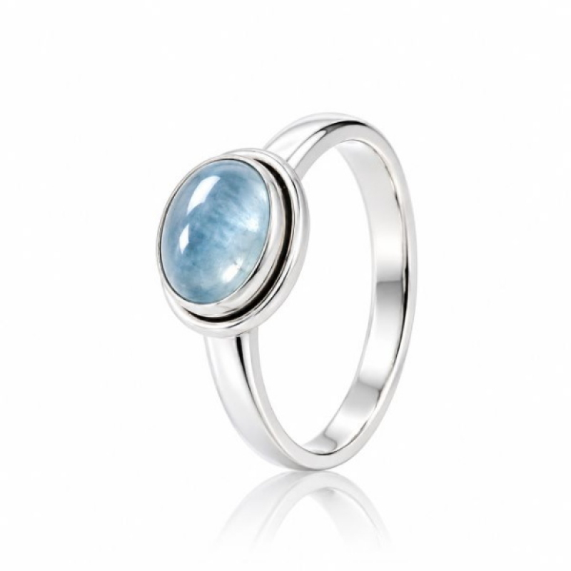 Aquamarijn Ring model R9-074