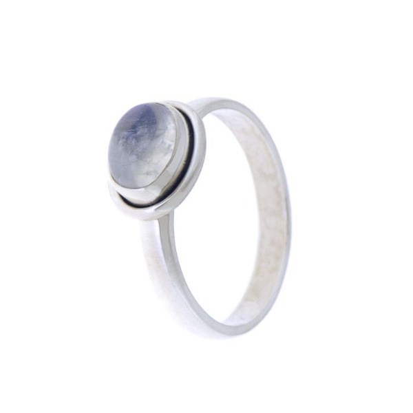 Regenboog Maansteen Ring model R9-074