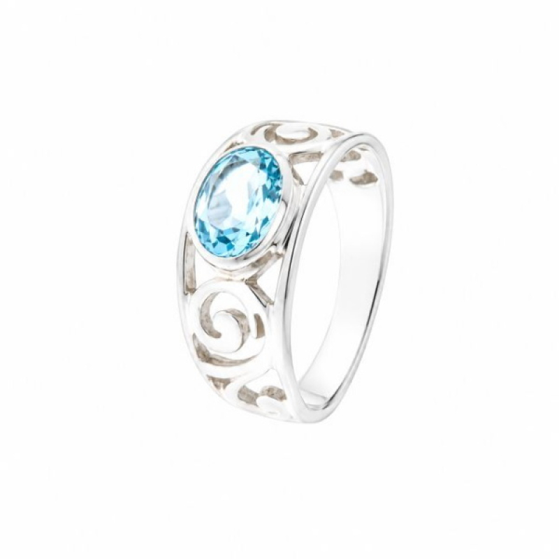 Blue Topaz Ring model R9-077