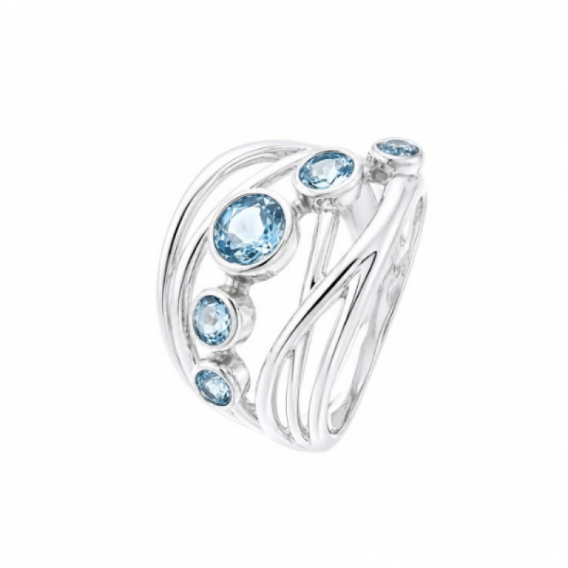 Blue Topaz Ring model R9-082