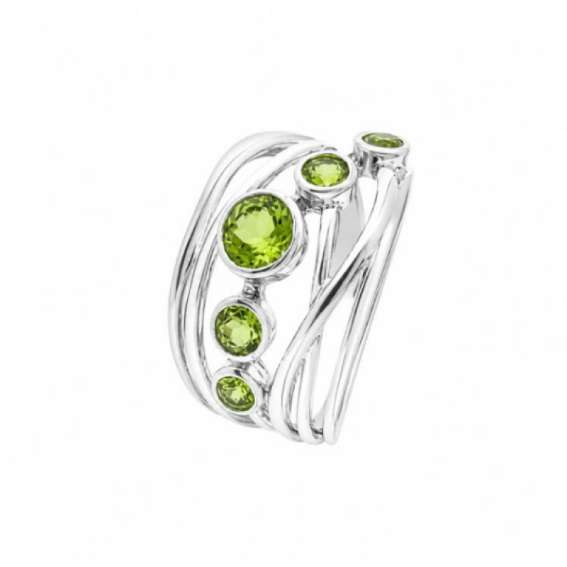 Peridot Ring model R9-082