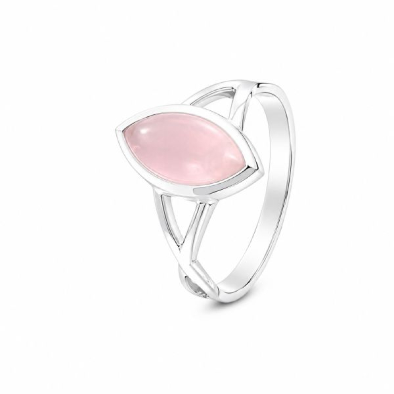 Roze Quarts Ring model R9-084
