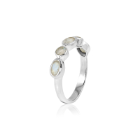 Rainbow Moonstone Ring model R9-087