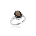 Smoky Quartz Ring model R9-093