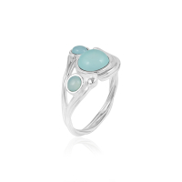 Chalcedoon Aqua Ring model R9-097