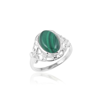 Malachiet Ring model R9-098