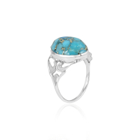 Copper Turquoise Ring model R9-099
