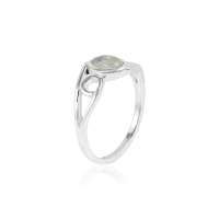Rainbow Moonstone Ring model R9-101