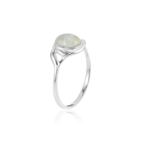 Rainbow Moonstone Ring model R9-102