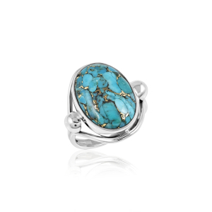 Copper Turquoise Ring model R9-103