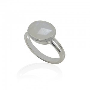 Rainbow Moonstone Ring model R5-010