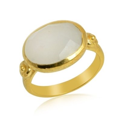 Rainbow Moonstone Ring model R5-044