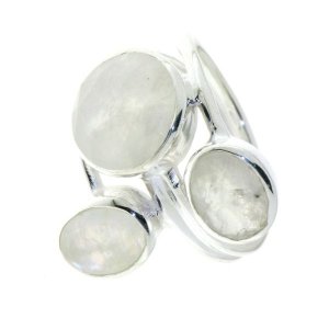 Rainbow Moonstone Ring model R5-052