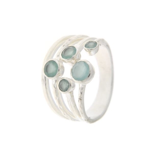 Chalcedoon aqua Ring model R5-066