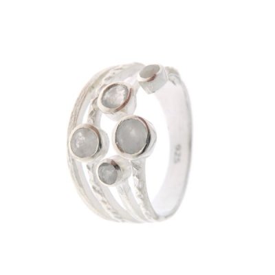 Rainbow Moonstone Ring model R5-066