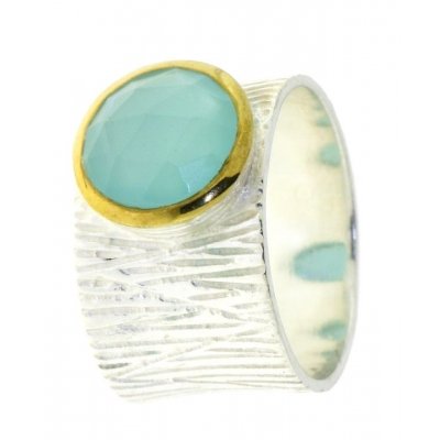 Chalcedoon aqua Ring model R5-069