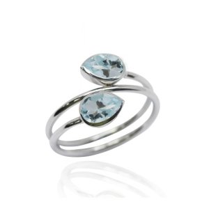 Blue Topaz Ring model R5-082