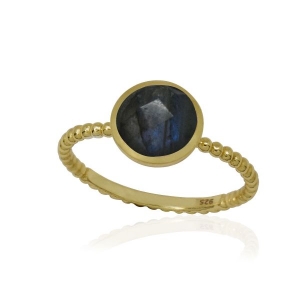 Labradorite Ring model R5g-078