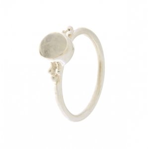 Rainbow Moonstone Ring model R6-025