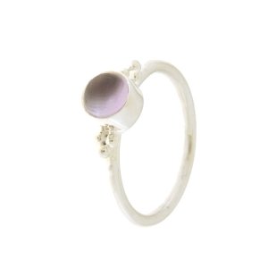 Rose Quartz Ring model R6-025