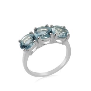 Blue Topaz Ring model R7-017