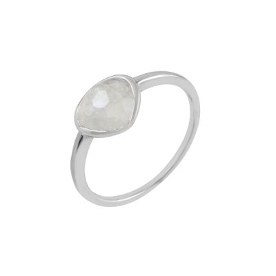 Rainbow Moonstone Ring model R7-063