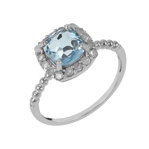 Blue Topaz Ring model R7-066