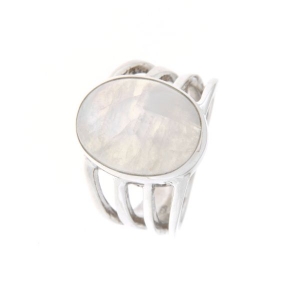 Rainbow Moonstone Ring model R9-006