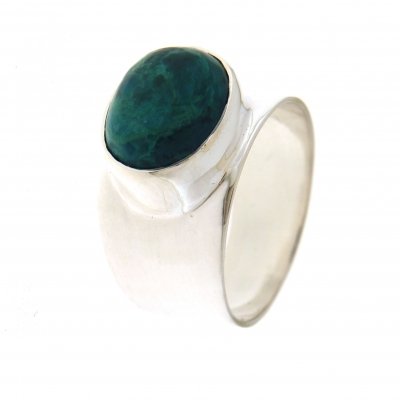 Chrysocolla Ring model R9-014
