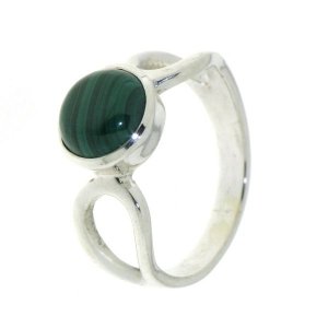 Malachite Ring model R9-030