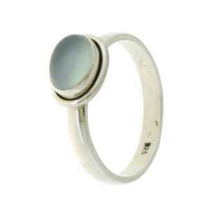 Chalcedoon aqua Ring model R9-074