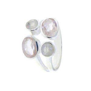 Rozenkwarts Ring model R5-063-RS