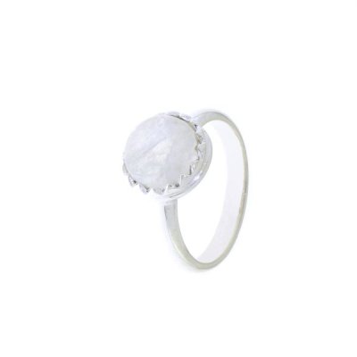 Rainbow Moonstone Ring model R6-018