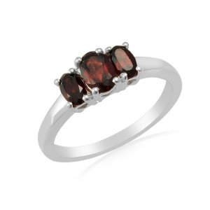 Granaat Ring model R7-009