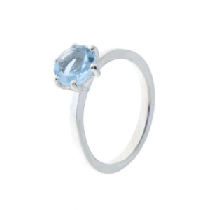 Blauwe Topaas Ring model R9-026