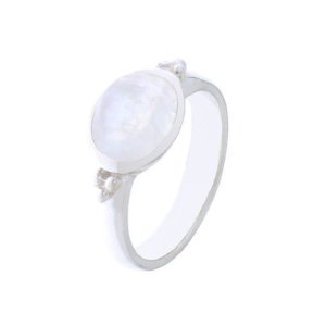 Rainbow Moonstone Ring model R9-065 Rainbow Moonstone Ring model R9-065