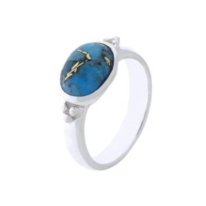 Copper Turquoise Ring model R9-065