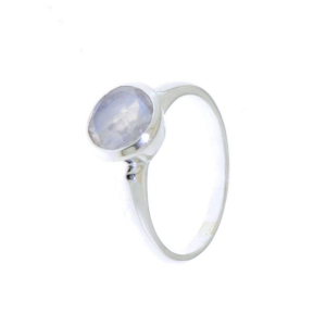 Regenboog Maansteen Ring model R9-066