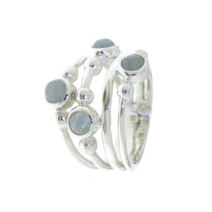 Aquamarijn Ring model R9-070